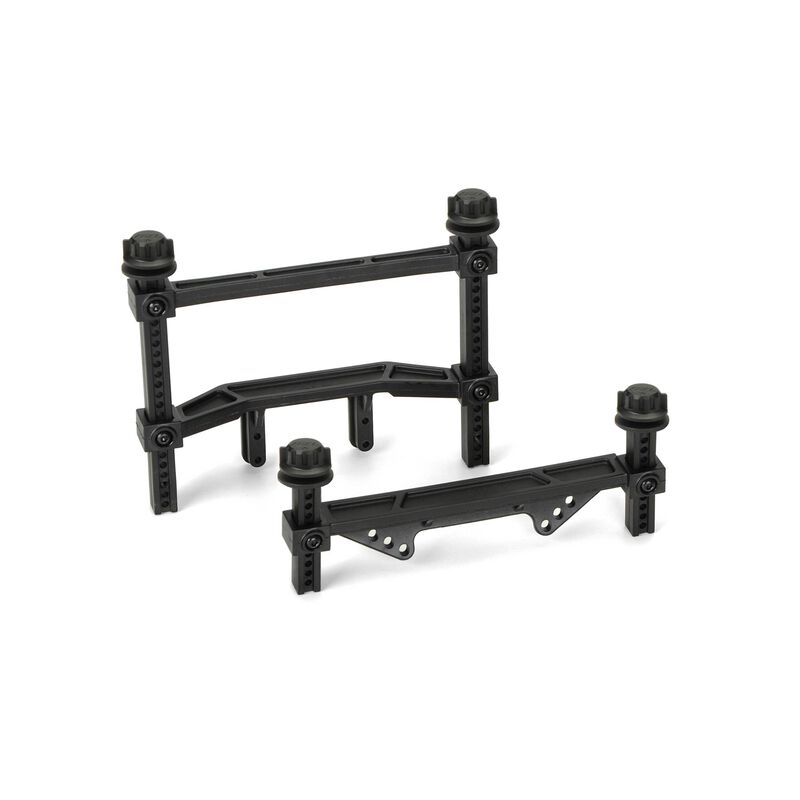Pro-Line Racing Extended Front and Rear Body Mounts:SLH 2WD - PRO607000