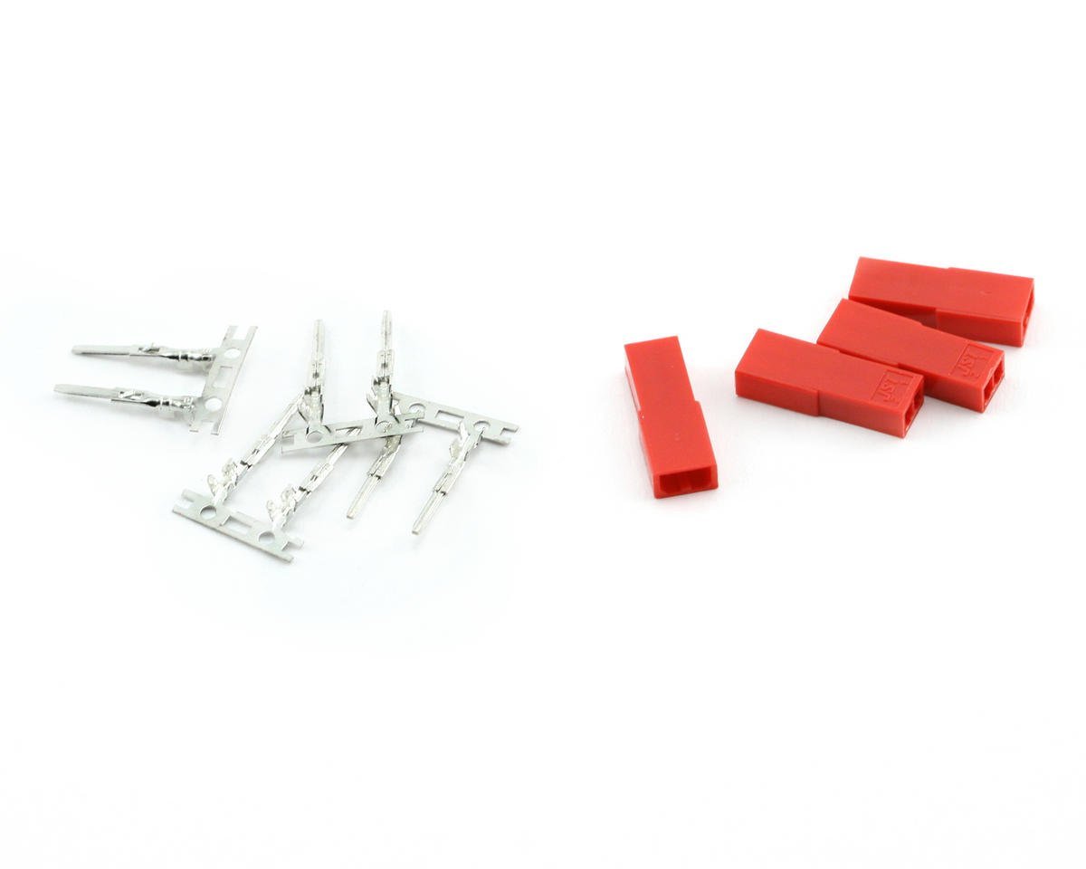 ProTek RC FEMALE JST STYLE CONNECTORS 4/PK - PTK5011