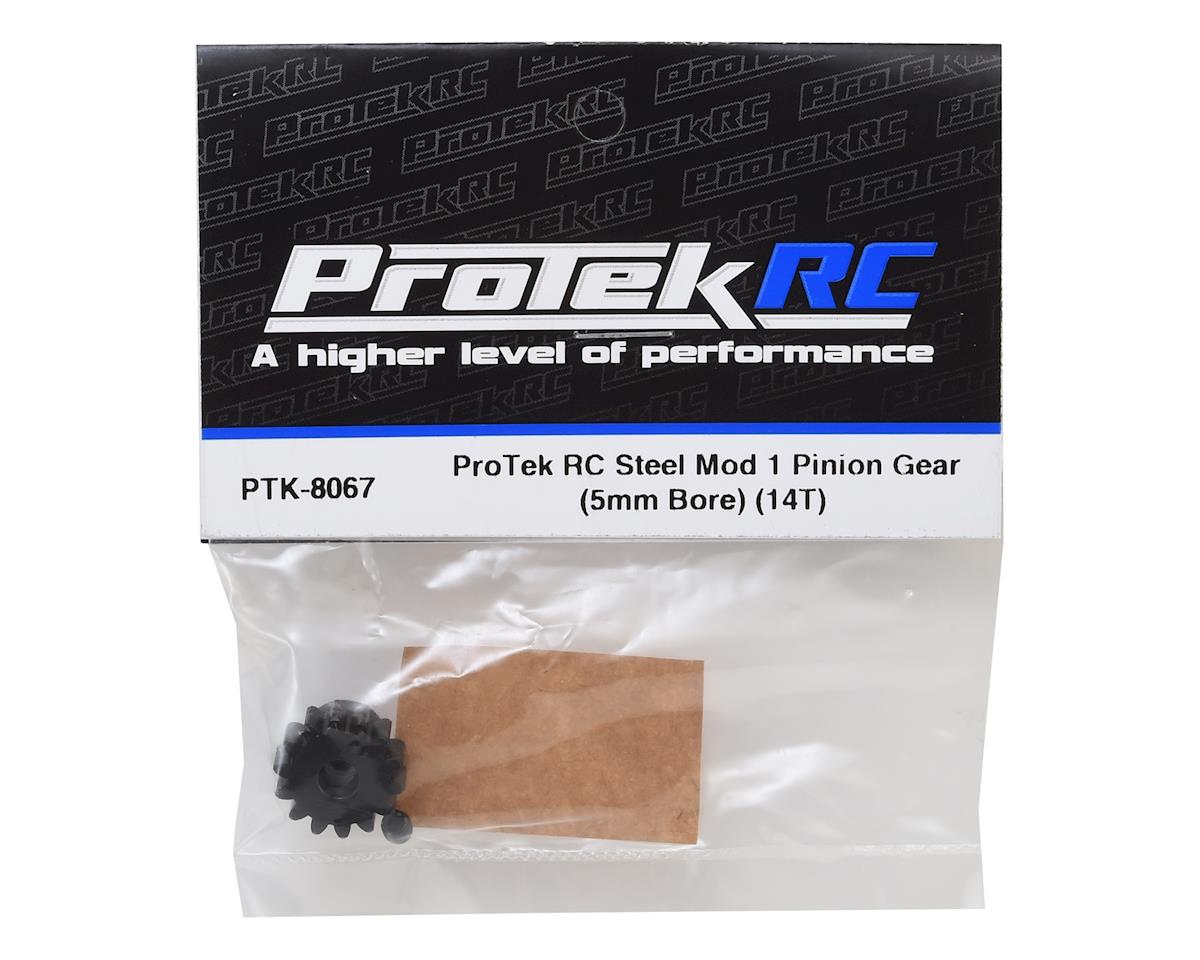 ProTek RC Steel Mod 1 Pinion Gear (5mm Bore) (14T)