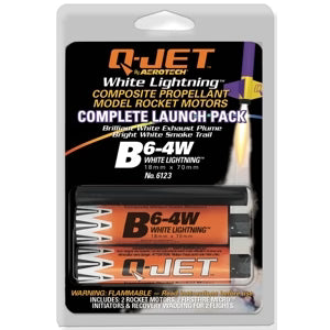 Quest Rockets - B6-4W Q-Jet (2-Pack)