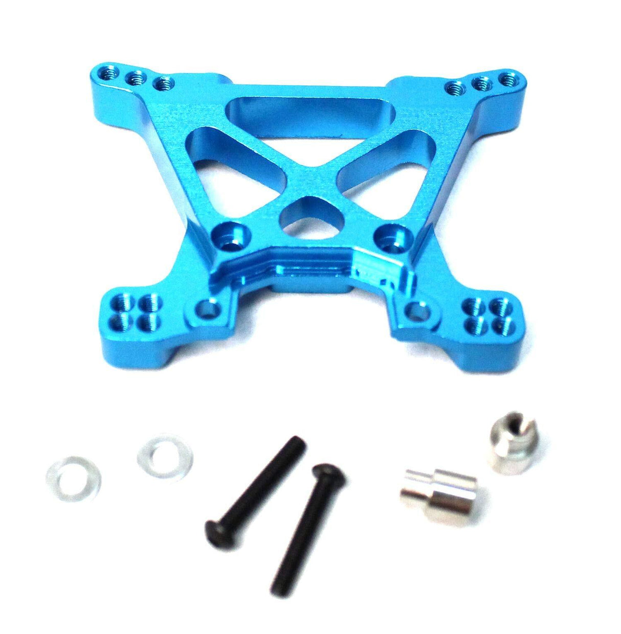 Racers Edge Slash 4WD Aluminum Front Shock Tower - Blue - RCE1847BL