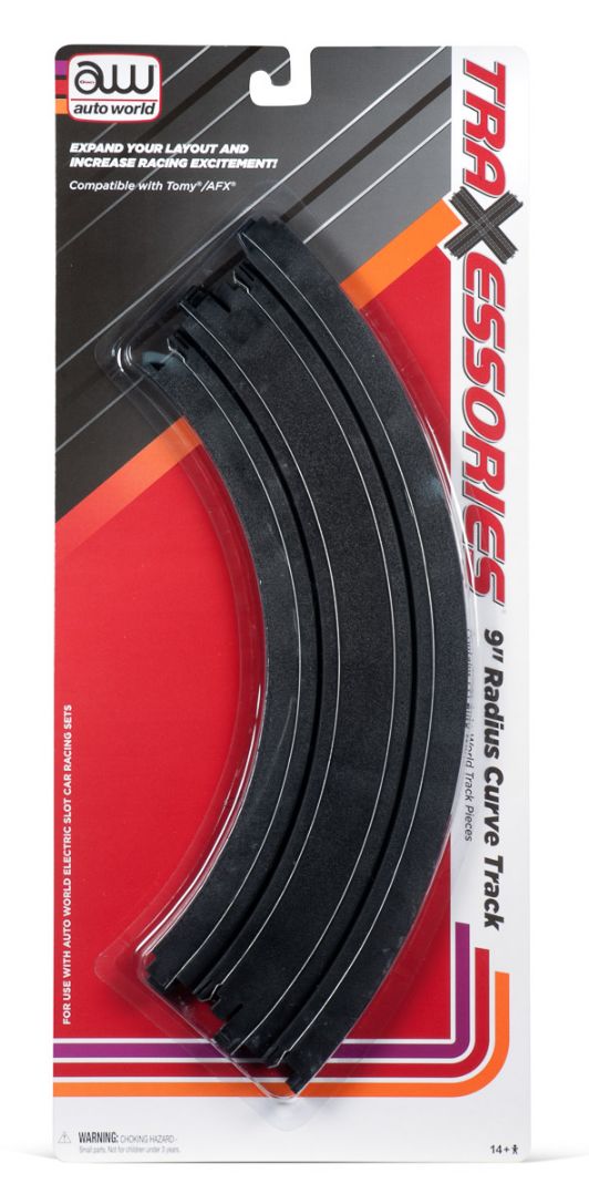 Auto World 9" Curve Track (2)