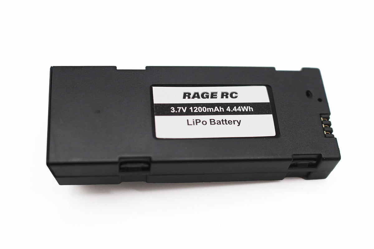 Rage RC 1S 3.7V 1200mAh Battery; Stinger BL