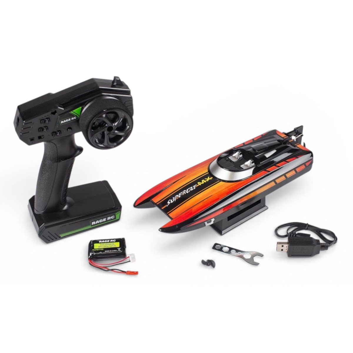 Rage RC SuperCat MX V2 Electric Micro RTR Boat
