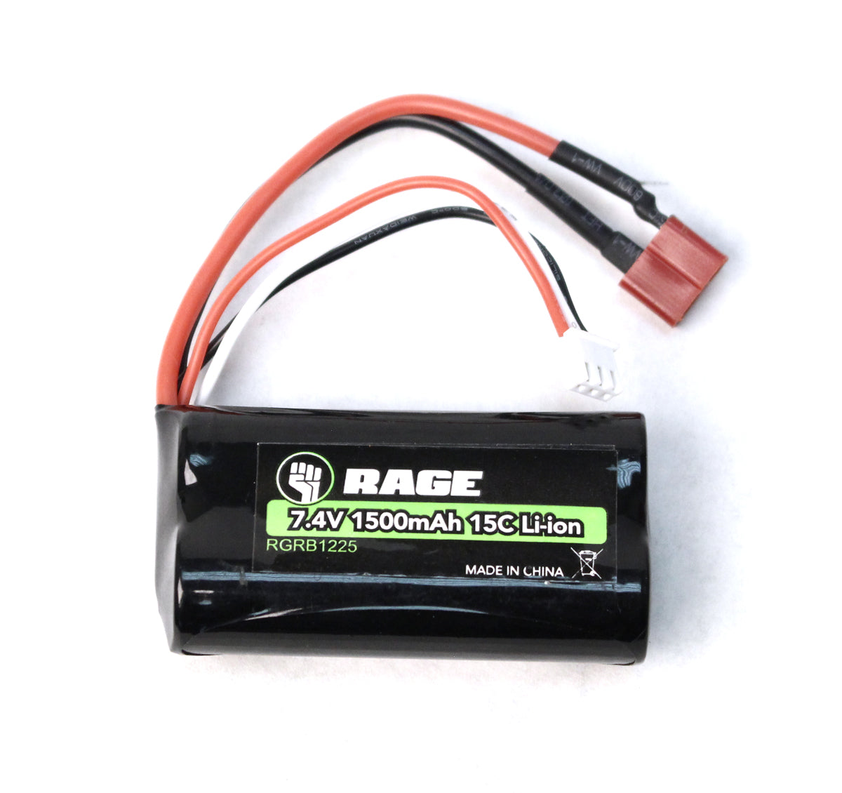 7.4V 2S 1500mAh Li-ion Battery; Black Marlin, Black Marlin EX