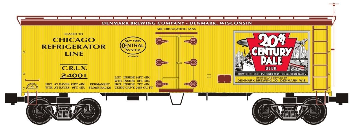 Ready Made Trains O Woodside Reefer Century Beer