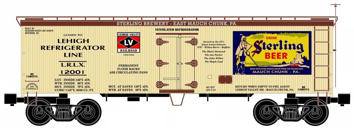 Ready Made Trains O Woodside Reefer Sterling Beer