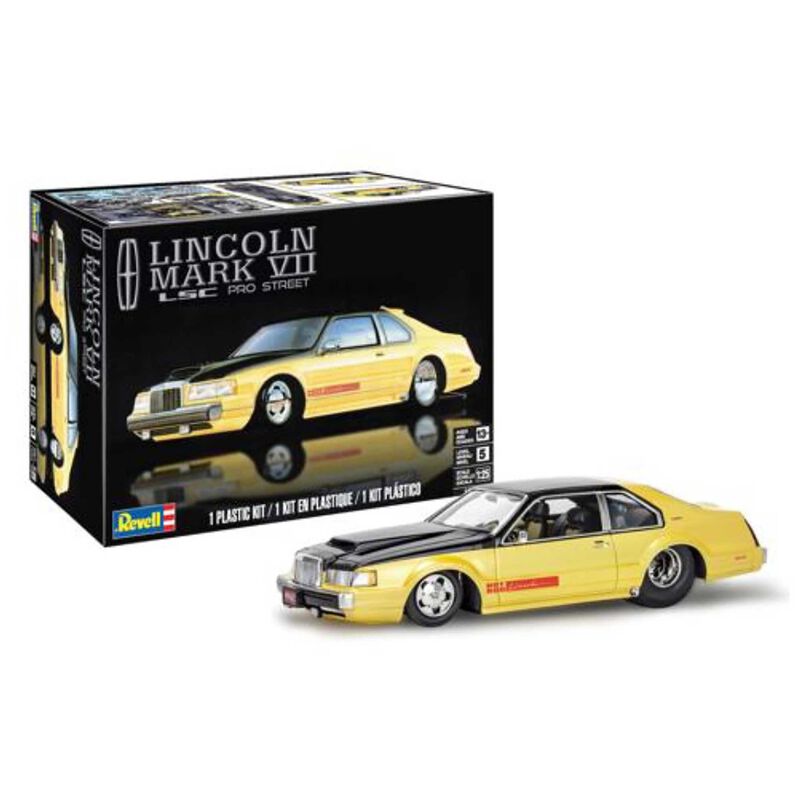 Revell 1/25 Lincoln Mark VII LSC Pro Street Plastic Model Kit