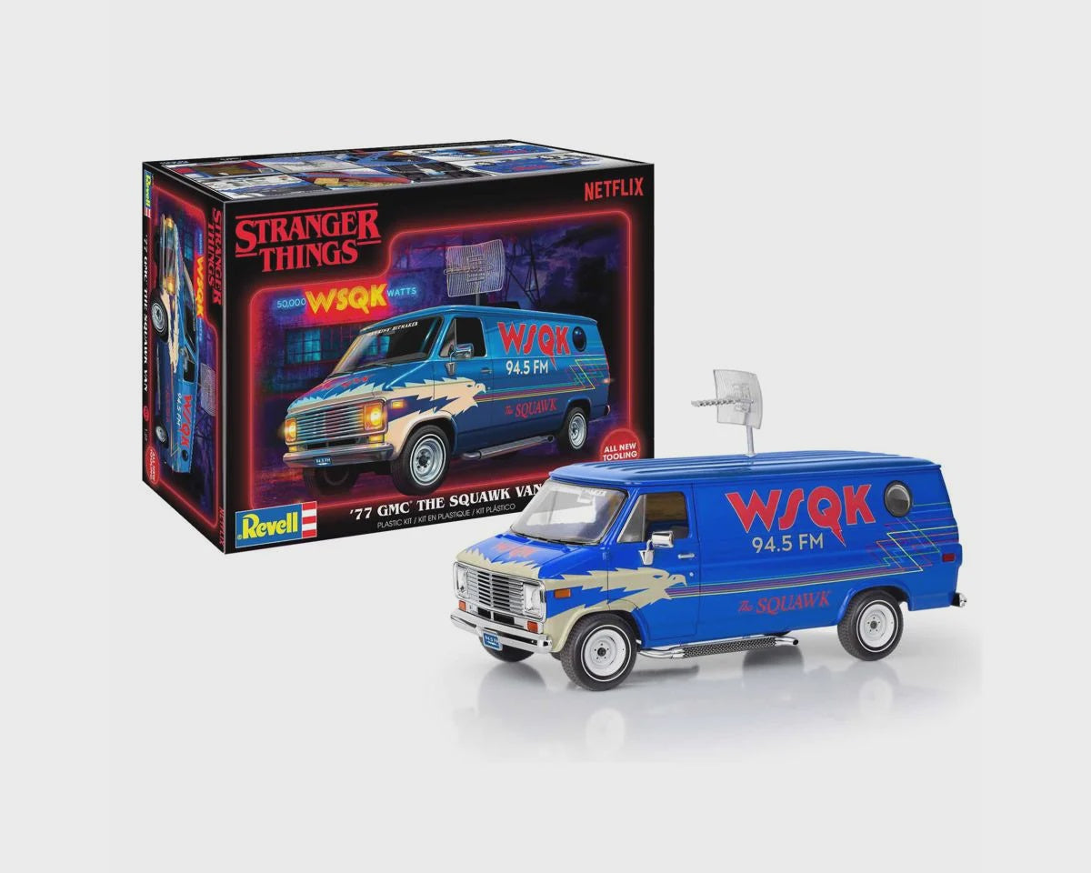 Revell 1/25 77 GMC The Squawk Van - Stranger Things