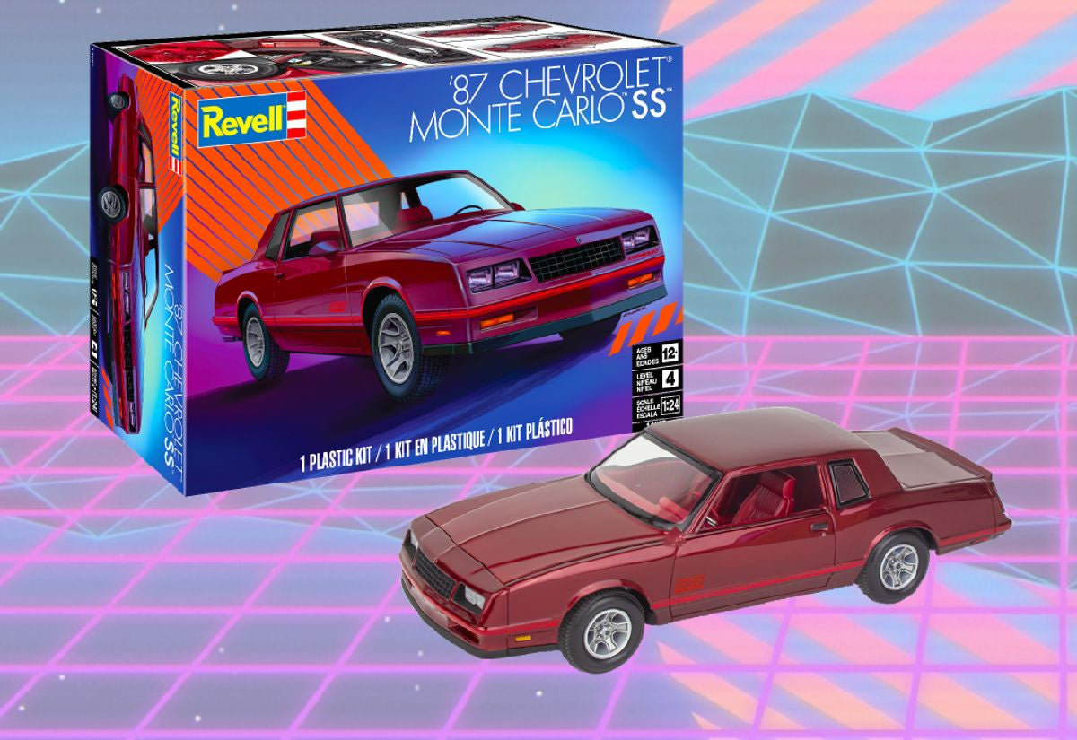 RMX 14587 ’87 Chevrolet Monte Carlo Ss Skill 4 Plastic Model Kit