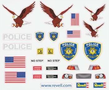 Revell Peel & Stick Decal J - RMXY8682