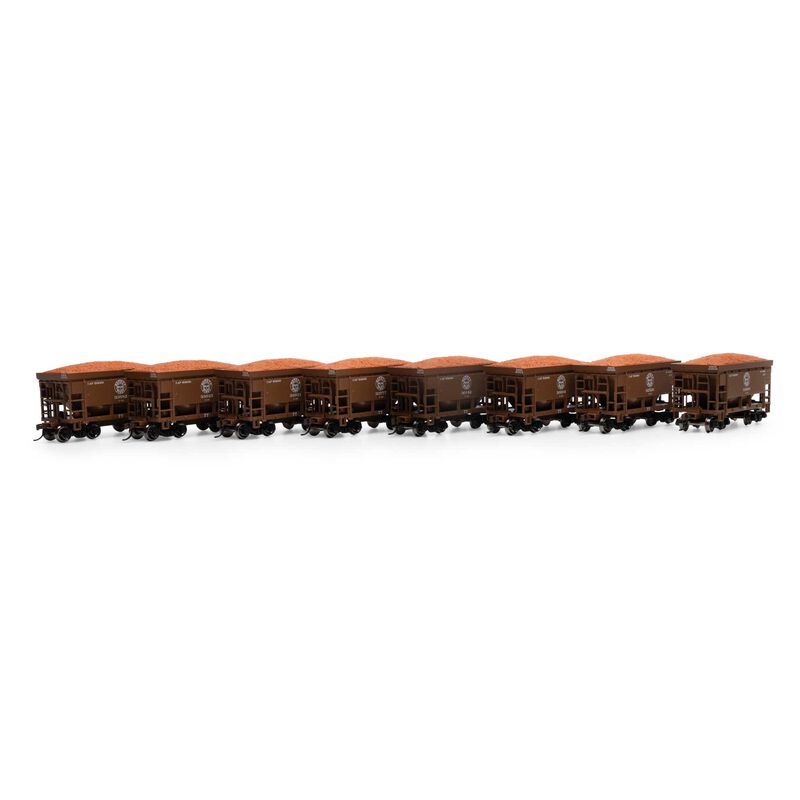 Roundhouse - HO 24' Ore Car w/Load, DMIR #24357/24363/24375/25078/25217/25322/28271/28295 (8) - RND-1162