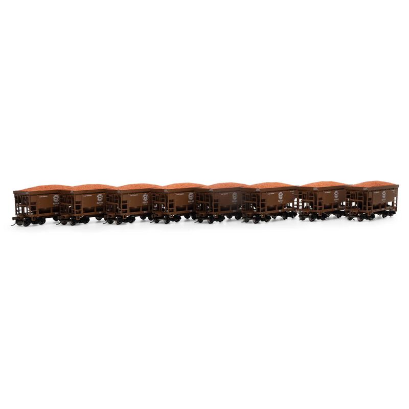Roundhouse - HO 24' Ore Car w/Load, DMIR #51014/52303/52477/52500/52645/52828/52836/52911 (8) - RND-1164