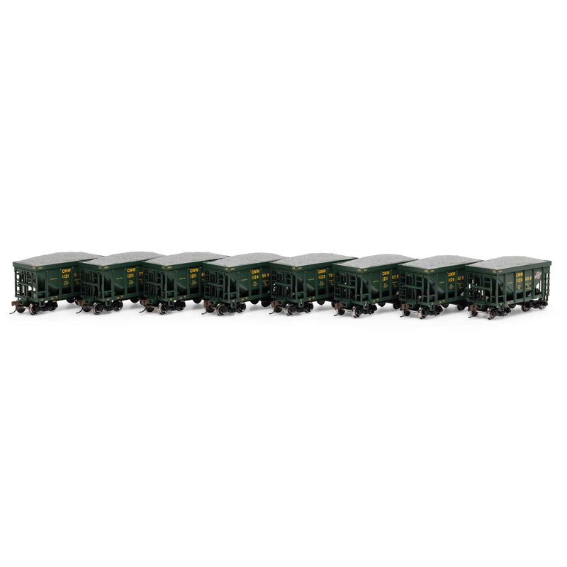 Roundhouse - HO 24' Ore Car w/Load, CNW #112063/112111/112379/112455/112642/121160/121163/121177 (8) - RND-1169