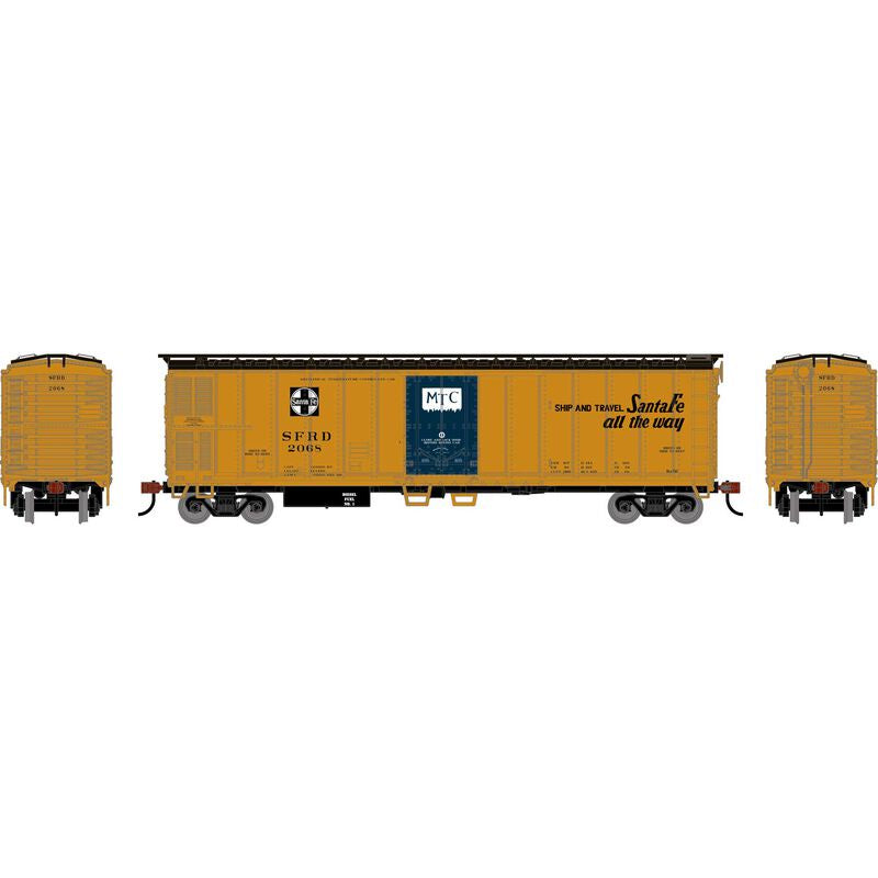 Roundhouse HO 50' Smooth Side Mechanical Reefer, SFRD #2068