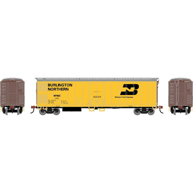 Roundhouse HO 50' Smooth Side Mechanical Reefer, WFMX #143