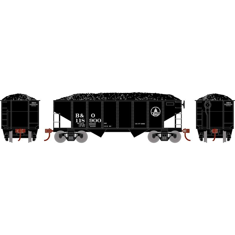 Roundhouse HO 34' Ribbed Hopper, B&O #118900 - RND1022