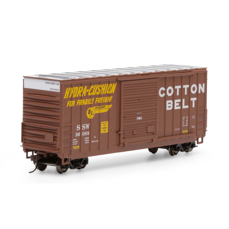 Roundhouse HO 40' High Cube Outside Braced Box, SSW #36088 - RND1077