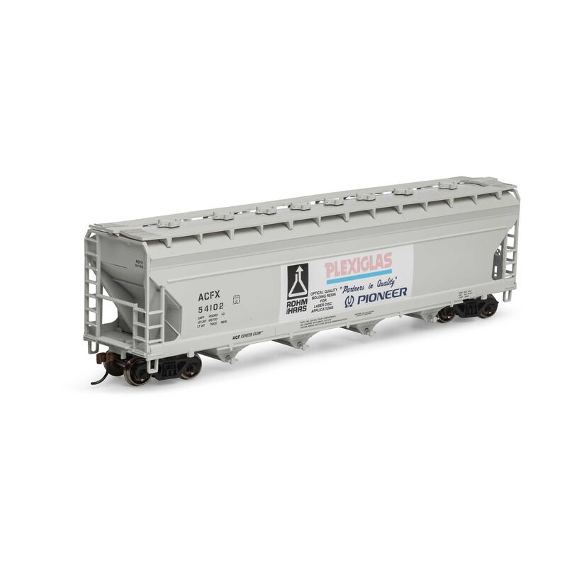 Roundhouse HO ACF 5250 CF Hopper, Plexiglas/ACFX #54102 - RND1198
