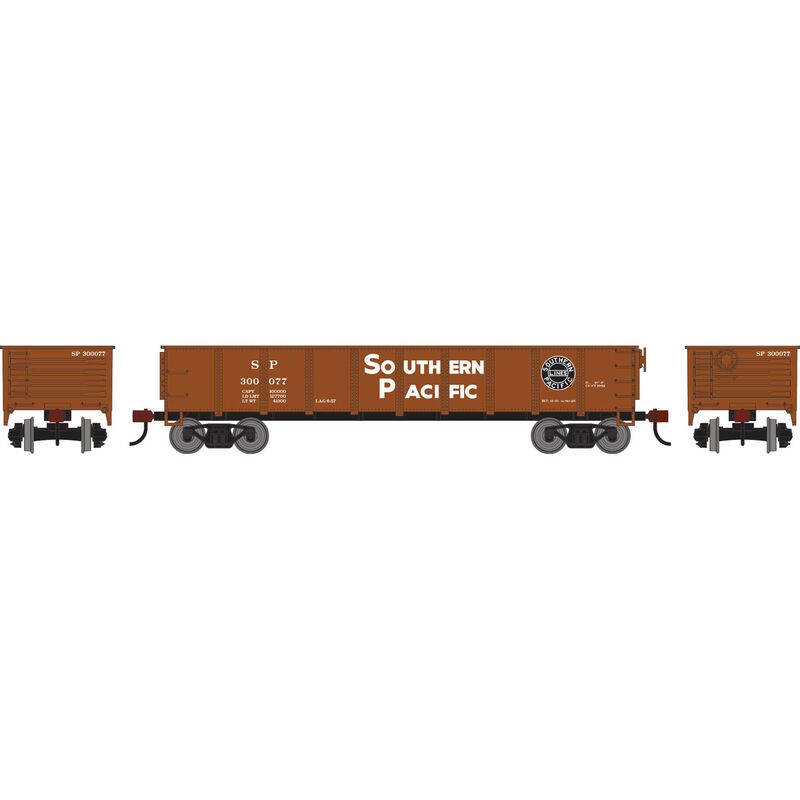Roundhouse HO 40' Gondola, SP #300077 - RND1227
