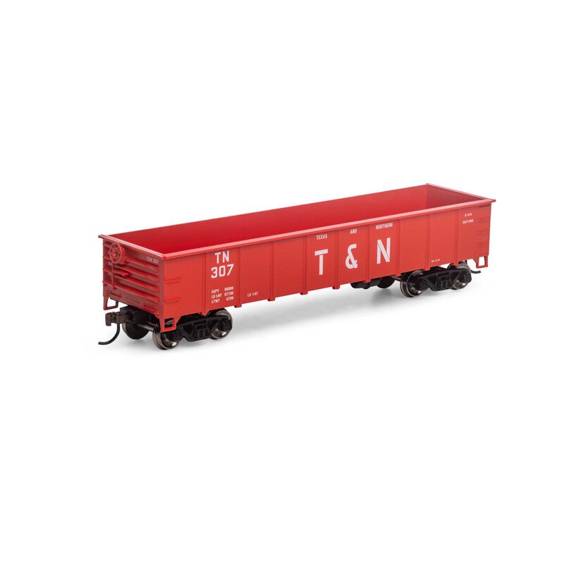 Roundhouse HO 40' Gondola, T&N #307 - RND1243
