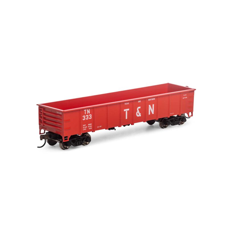 Roundhouse HO 40' Gondola, T&N #333 - RND1249