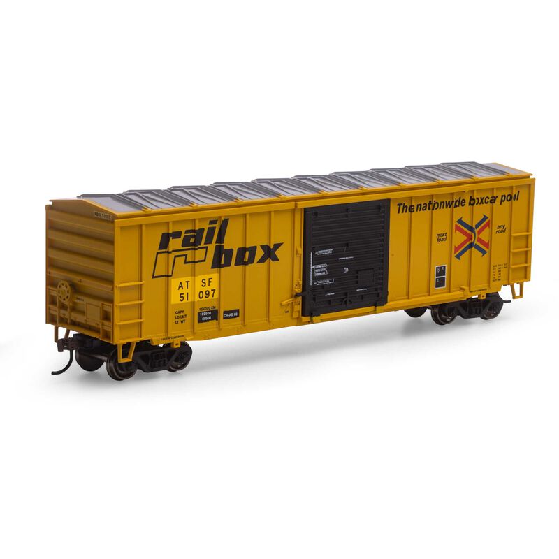 Roundhouse HO 50' ACF Box, SF/RBOX #51097 - RND1255
