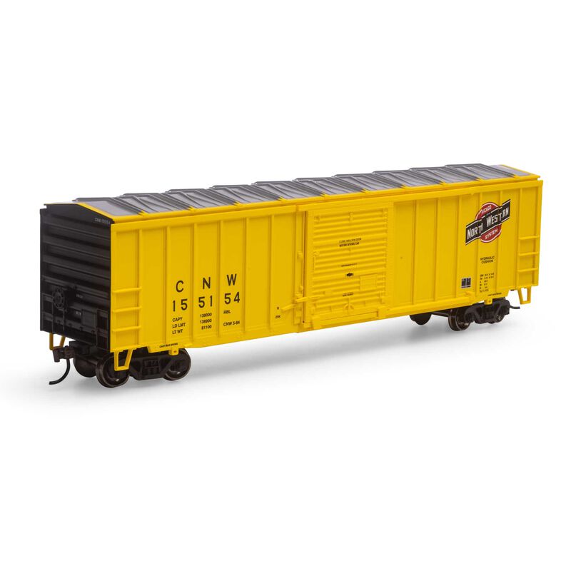 Roundhouse HO 50' ACF Box, C&NW #155154 - RND1261