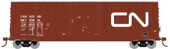 Roundhouse HO 50' Ext Post High Cube Plug Door Box,CN #406601 - RND14916