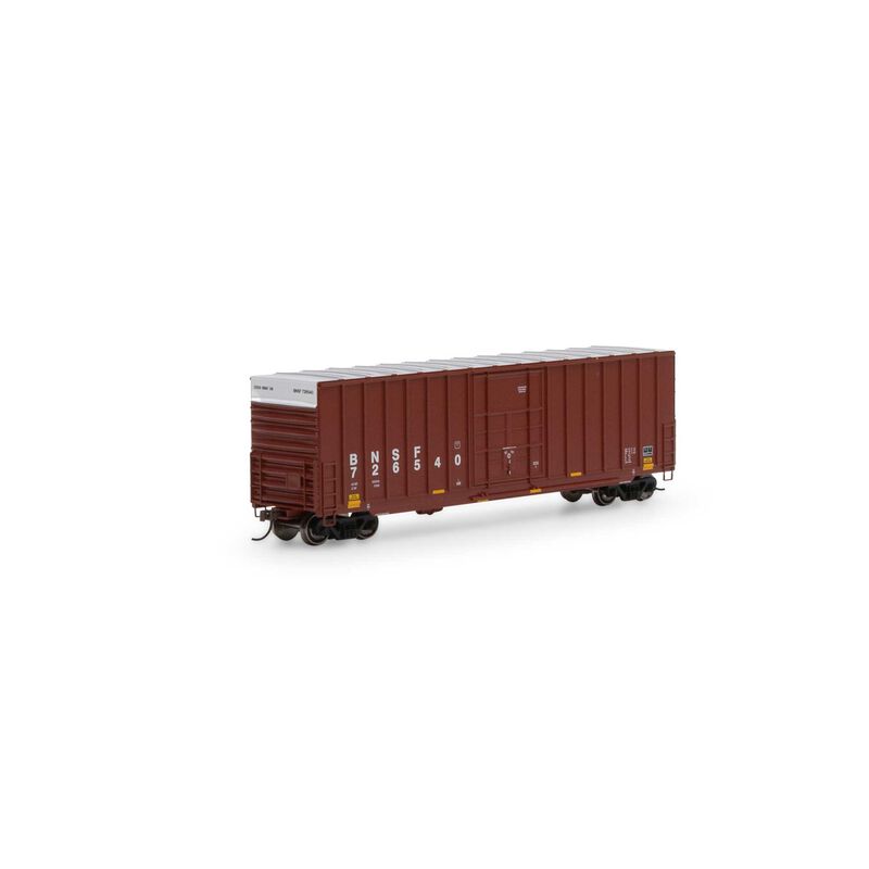 Roundhouse HO 50' Ext Post High Cube Plug Box, BNSF #726540 - RND1509