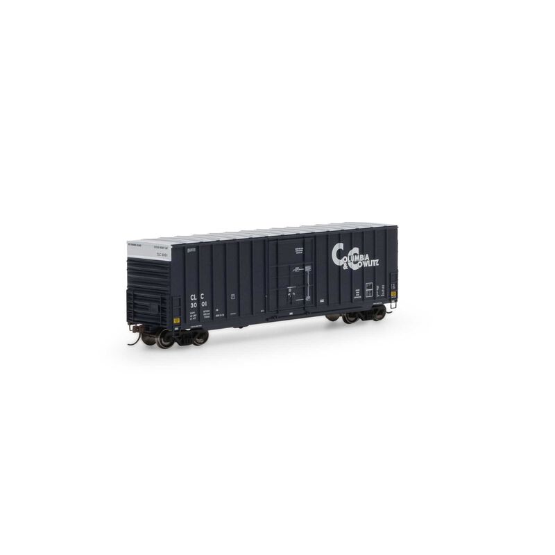 Roundhouse HO 50' Ext Post High Cube Plug Box, CLC #3001 - RND1512