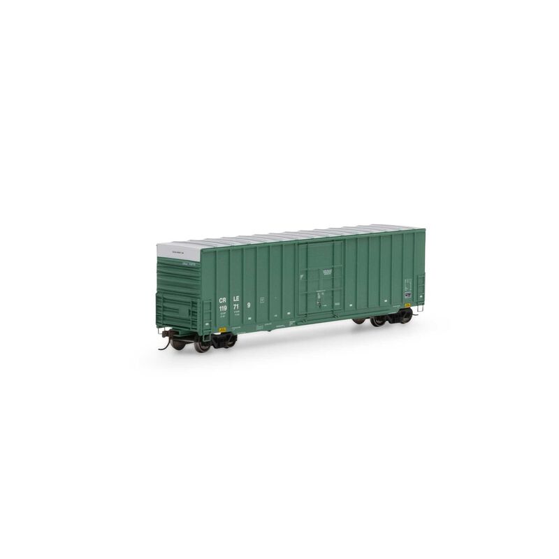 Roundhouse HO 50' Ext Post High Cube Plug Box, CRLE #119719 - RND1515