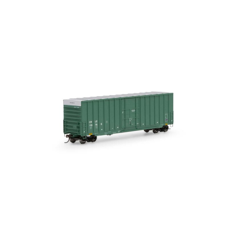 Roundhouse HO 50' Ext Post High Cube Plug Box, CRLE #119766 - RND1516