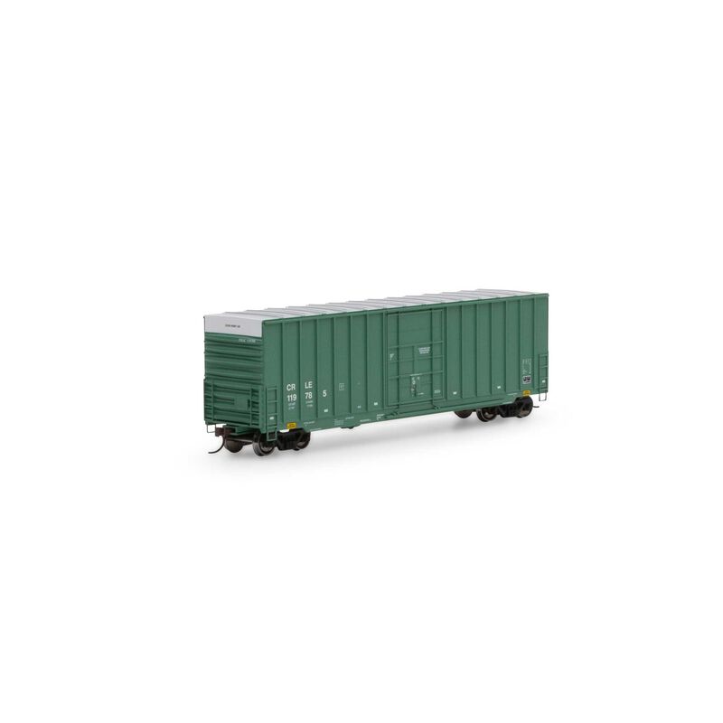 Roundhouse HO 50' Ext Post High Cube Plug Box, CRLE #119785 - RND1517
