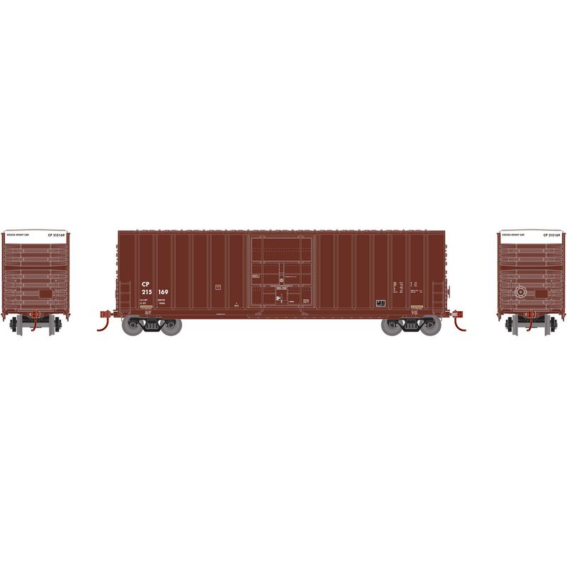Roundhouse HO 50' Ext Post High Cube Plug Door Box,CPR#215169 - RND1538