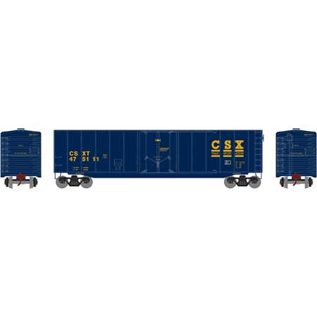 Roundhouse HO 50 PLUG SMOOTH BOX, CSX #1 - RND15722
