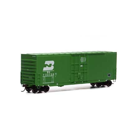 Roundhouse HO 50' Smooth High Cube Plug Box, BN/Late #732738 - RND1674