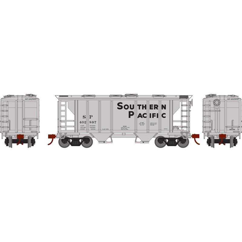 Roundhouse HO PS-2 2003 2-Bay Covered Hopper, SP #402897 - RND2303