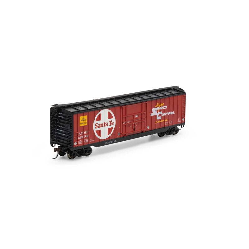 HO 50' OB Plug Door Box, ATSF #525581