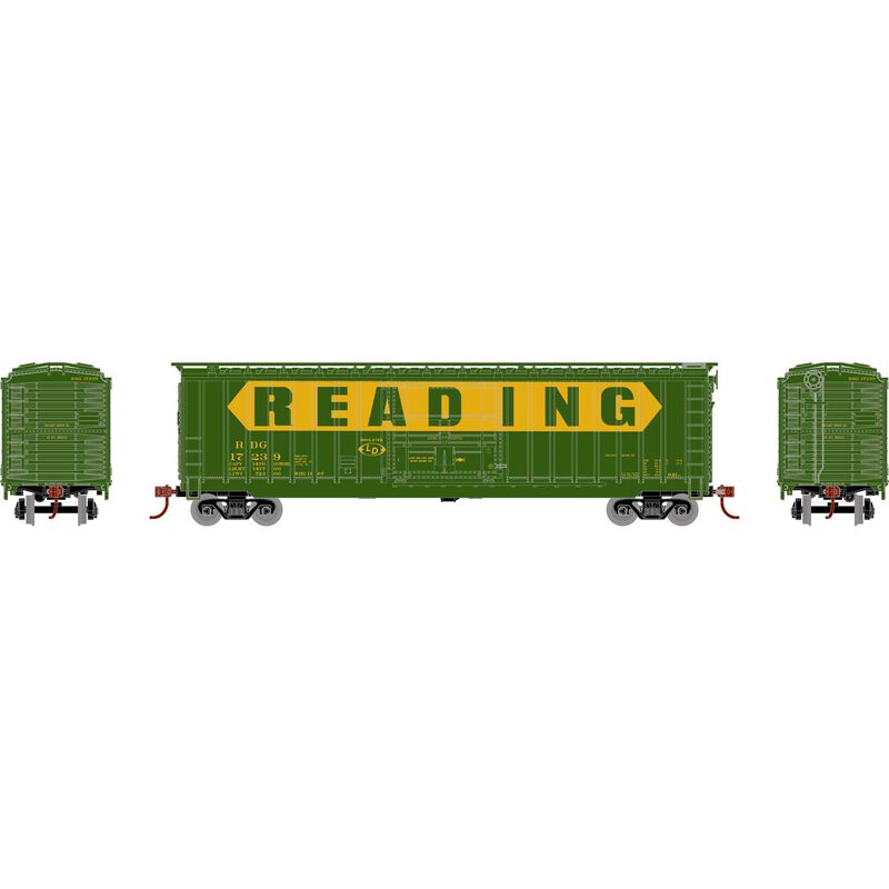 Roundhouse HO 50' OB Plug Door Box, RDG #17239 - RND40233