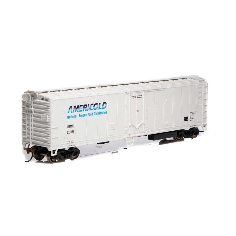 Roundhouse HO 50' SS Mechanical Reefer, Americold #20115 - RND72902 ...