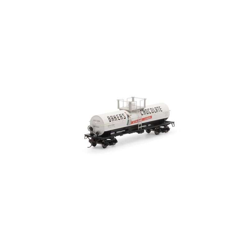 Roundhouse HO Chemical Tank, Baker Chocolates #31058 - RND72993