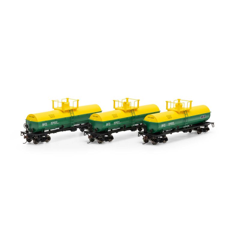 Roundhouse HO Chemical Tank, Gen Am Marks Co (3) - RND72997