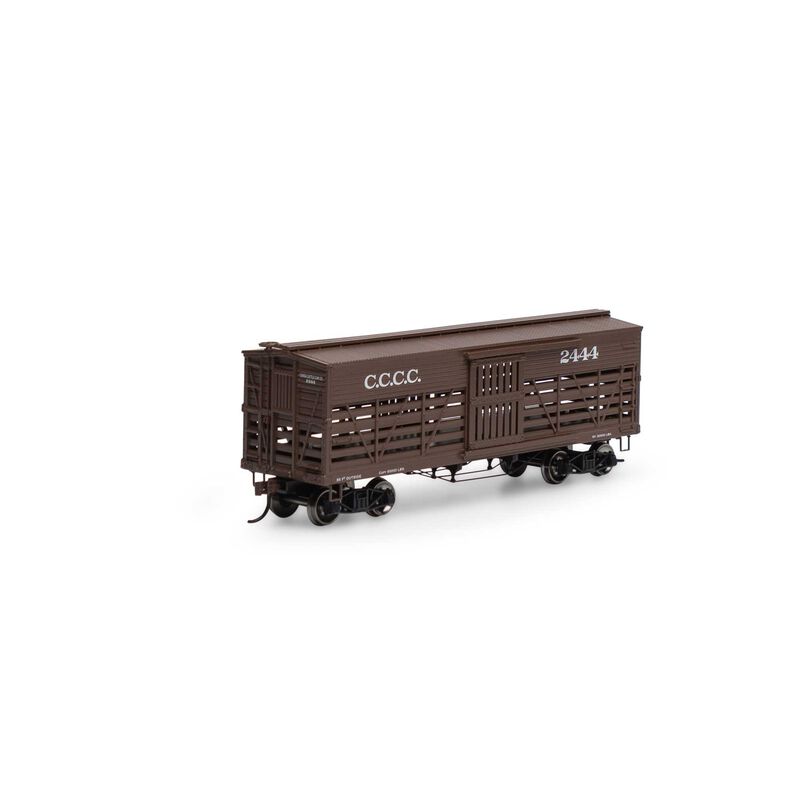 Roundhouse HO 36' Old Time Stock Car, CCCC #2444 - RND75274