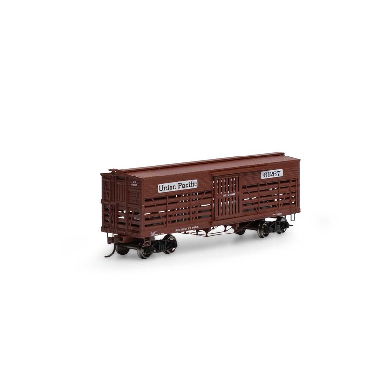 Roundhouse HO 36' Old Time Stock Car, UP #61267 - RND75279