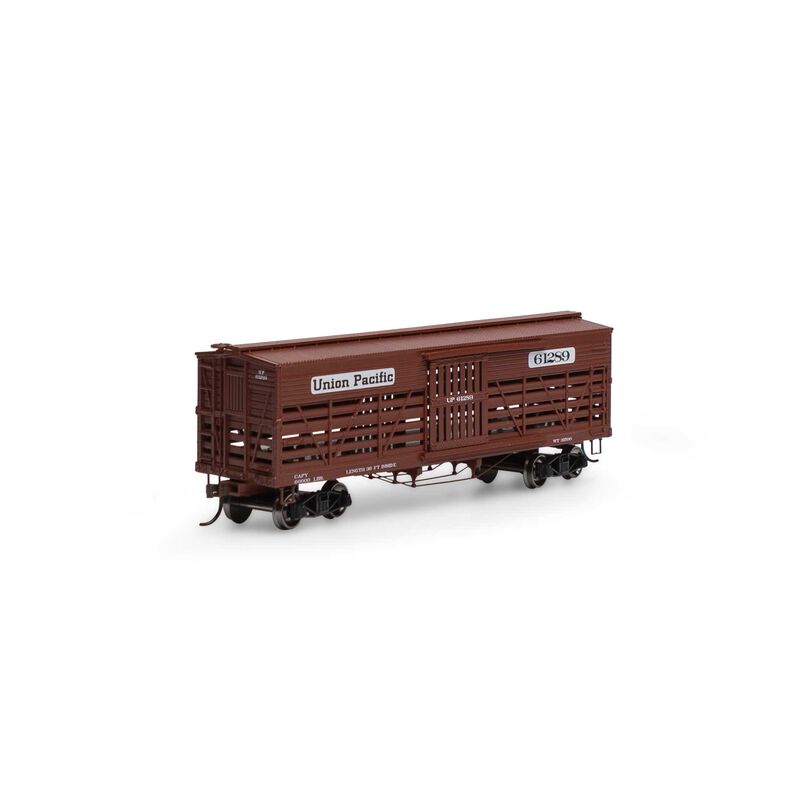 Roundhouse HO 36' Old Time Stock Car, UP #61289 - RND75281