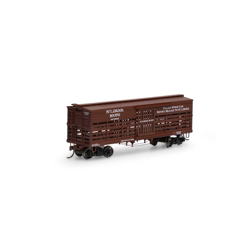 Roundhouse HO 36' Old Time Stock Car, SLIM&S #16076 - RND75290