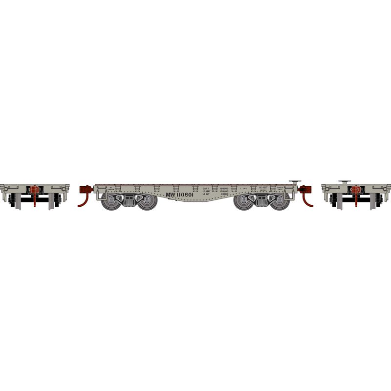 Roundhouse HO 30' Old Time Flat, MOW #110601 - RND84490