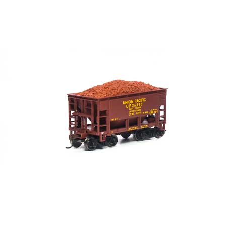 Roundhouse HO 24' Ribbed Ore Car w/Load, UP #26290 - RND87140