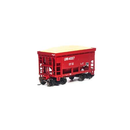 Roundhouse HO 24' Ribbed Ore Car w/Load, LIRR #4027 - RND87159